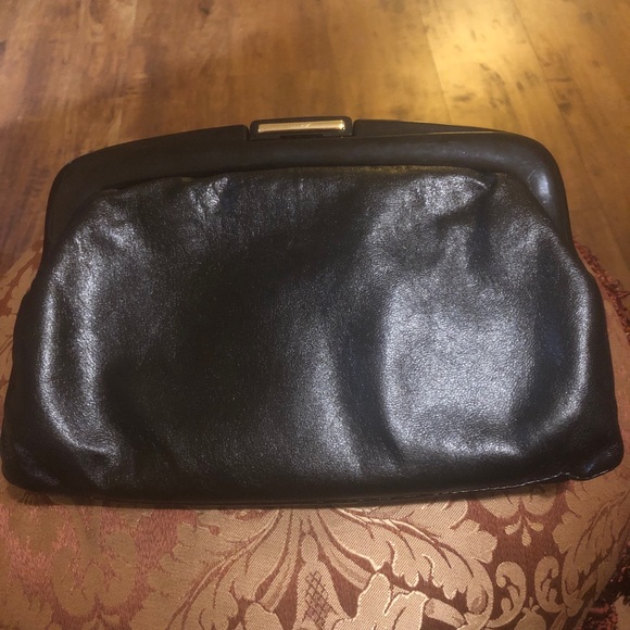 Pierre Charbonnier Vintage Black Clutch - Picture 1 of 8